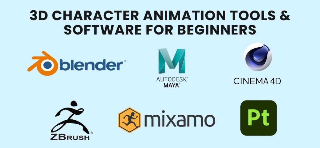 3D Character Animation Tools & Software for Beginners