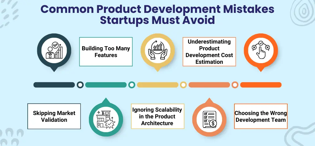 Common Product Development Mistakes Startups Must Avoid