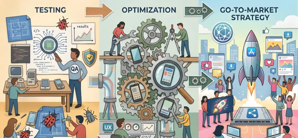 Testing, Optimization & Go-To-Market Strategy